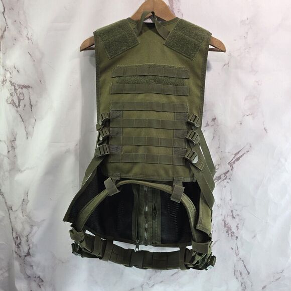 Rothco Vest Green Tactical Molle Assault Bug Out Military Paintball Airsoft Hip - Picture 5 of 11